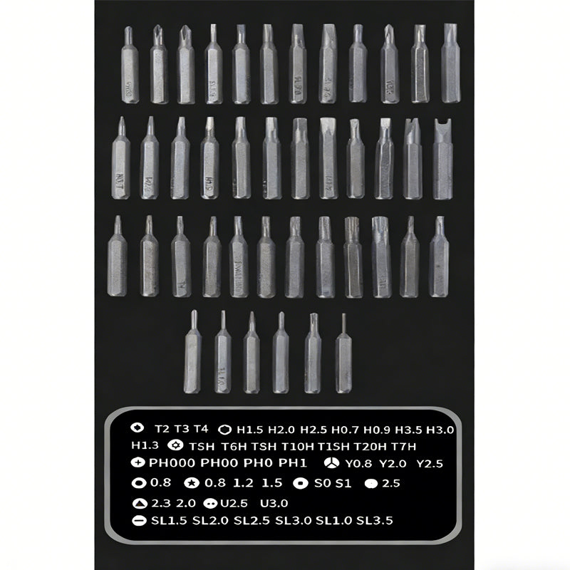 FixPro™ Precision Screwdriver Set – 45-in-1 Magnetic Repair Kit for Electronics & Everyday Devices