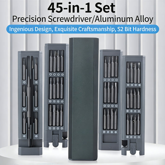 FixPro™ Precision Screwdriver Set – 45-in-1 Magnetic Repair Kit for Electronics & Everyday Devices